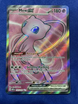Mew ex 193/165 Pokemon Sv: Scarlet & Violet 151 Full Art - Image 1