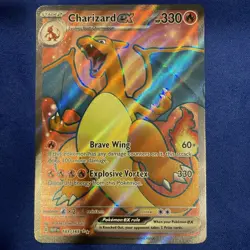 Charizard ex 183/165 Pokemon TCG Scarlet & Violet 151 Ultra Rare Full Art NM - Image 1