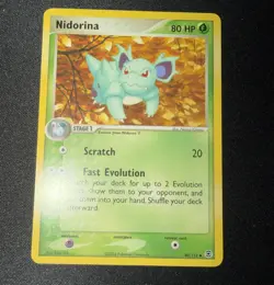 Pokemon EX Fire Red & Leaf Green 40/112 Nidorina Card NM Near Mint Non Holo Vtg - Image 1