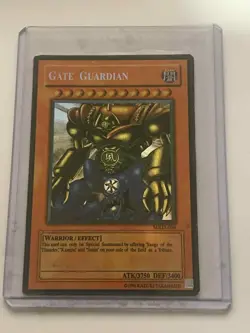 YUGIOH GATE GUARDIAN MRD-000 SECRET RARE HOLO METAL RAIDERS - Image 3
