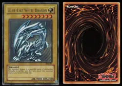 Blue-Eyes White Dragon SDK-001 SDK Ultra Rare FOIL SHIFT ERROR Yu-Gi-Oh - Image 3