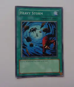Heavy Storm SD6-EN023 (Common, 1st Edition, Moderately Played / MP) Yugioh - Image 1