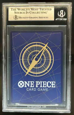 2025 One Piece Bandai Card Games Fest 25-26 Monkey D Luffy Rare OP07-073 BGS 9 - Image 2