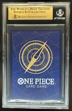 2025 One Piece Bandai Card Games Fest 25-26 Monkey D Luffy Rare OP07-073 BGS 9.5 - Image 2