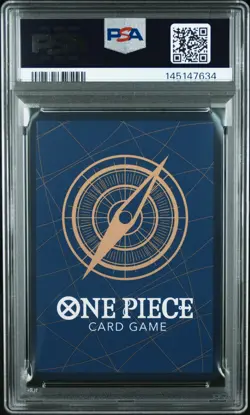 2022 ONE PIECE JPN OP02-PARAMOUNT WAR MANGA ALTERNATE ART PORTGAS D. ACE PSA 10 - Image 2
