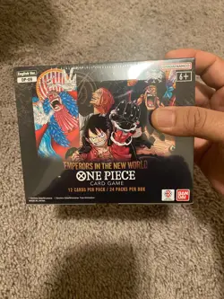 ONE PIECE EMPERORS IN THE NEW WORLD OP-09 ENGLISH SEALED BOOSTER BOX - Image 1