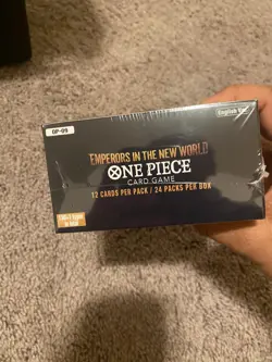 ONE PIECE EMPERORS IN THE NEW WORLD OP-09 ENGLISH SEALED BOOSTER BOX - Image 2