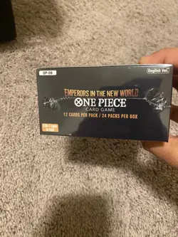 ONE PIECE EMPERORS IN THE NEW WORLD OP-09 ENGLISH SEALED BOOSTER BOX - Image 5