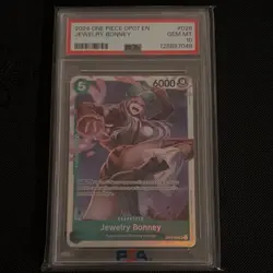 One Piece Jewelry Bonney OP07-026 PSA 10 English - Image 1