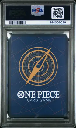 2025 ONE PIECE OP11-A FIST OF DIVINE SPEED ALTERNATE ART #005 LUFFY-TAROU PSA 10 - Image 2