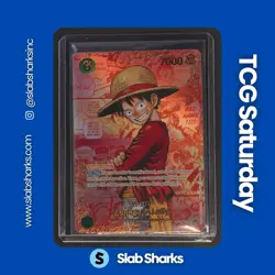 2025 ONE PIECE OP13 CARRYING ON HIS WILL #OP13-118 MONKEY D LUFFY ALTERNATE ART - Image 1