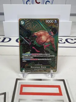 2025 ONE PIECE OP06-118 JAPANESE 2ND ANNIVERSARY SET RORONOA ZORO ENG - Image 1