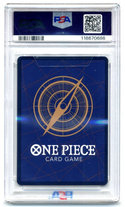 2022 One Piece Romance Dawn OP01-018 Nami Errata PSA 9 - Image 2