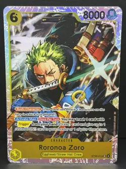 Roronoa Zoro ST29-014 Starter Deck 29: Egghead Foil - Image 1