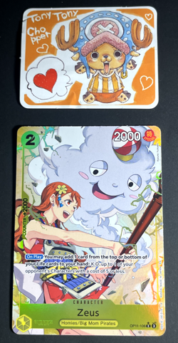 Zeus (Alternate Art) (OP11) OP11-106 | One Piece - Image 2