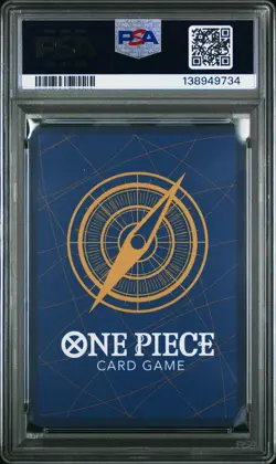 2024 ONE PIECE PRB01-ALTERNATE ART #115 TWO-HUNDRED MILLION VOLTS AMARU PSA 10 - Image 2