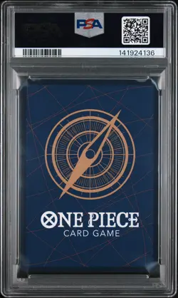 2025 ONE PIECE OP13-CARRYING ON HIS WILL ALTERNATE ART MONKEY D. LUFFY PSA 10 - Image 2