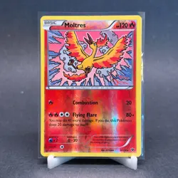 Moltres 9/124 XY - Fates Collide Pokemon Card TCG | MP - Image 1