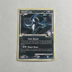 Pokemon TCG 2009 Supreme Victors Card -- Absol G Lv.59 1/147 Cosmos Holo - Image 1
