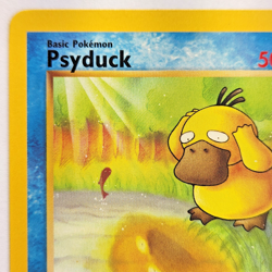Psyduck 53/62 Pokemon TCG Fossil Set NM Vintage 1999 Card - Image 3