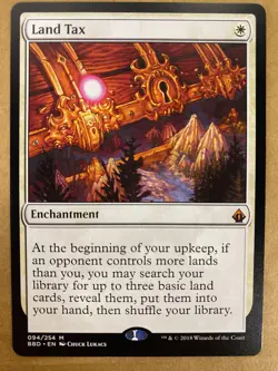 MTG 1x Land Tax # 94 Battlebond Legacy Magic the Gathering Card x1 NM - Image 1