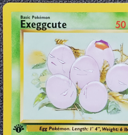 1st Edition Exeggcute - Jungle - #52/64 - Vintage Pokemon Card 1999 WOTC - Image 2