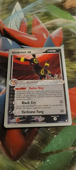 Pokemon TCG - Umbreon ex (Jimmy Ballard) 112/115 World Championship 2006 Card - Image 1