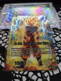 Son Goku, The Legendary Super Saiyan Foil Dragon Ball Super Card TB3-034 UC - Image 1