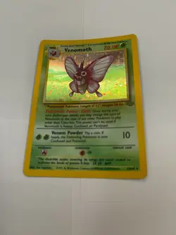 Venomoth Pokemon Card TCG 13/64 Jungle Holo Holographic Many Pictures - Image 1