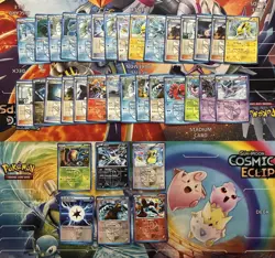 Pokemon Card Lot Holo Etc Plasma Fire Espeon Jolteon Absol 35 Cards - Image 1