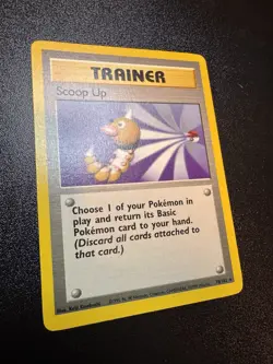 Scoop Up - 78/102 - Pokemon Base Set Unlimited Rare Card WOTC NM - Image 2