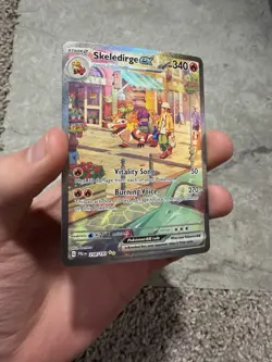 Skeledirge EX Holo Paldea Evolved Illustration Rare Card 258/193 Sv02 - Image 3