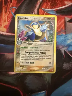 Blastoise 2/100 Reverse Holo Delta Species Raw Pokemon Crystal Guardians Card - Image 1