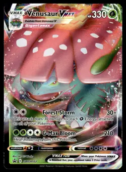 Pokemon TCG SWSH: Sword & Shield Promo Cards #SWSH102 Venusaur VMAX LP - Image 1