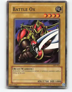Battle Ox #SKE-002 Yugioh Card - Image 1