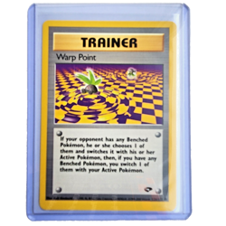 Warp Point 126/132 Pokemon TCG Gym Challenge NM Vintage 2000 Card - Image 1