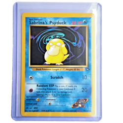 Sabrina's Psyduck 99/132 Pokemon TCG Gym Challenge NM Vintage 2000 Card - Image 1