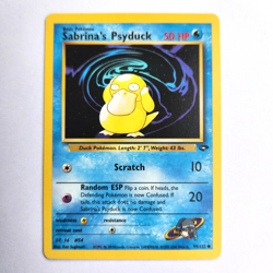 Sabrina's Psyduck 99/132 Pokemon TCG Gym Challenge NM Vintage 2000 Card - Image 2