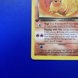 🔥 Dark Flareon #35/82 1st Edition Non Holo LP | Team Rocket - 2000 Pokemon Card - Image 4