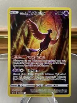 🔥 Galarian Articuno #SWSH282 Full Art Black Star Promo NM/M | 2023 Pokemon Card - Image 1