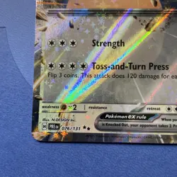 🔥 Snorlax ex #076/131 Double Rare NM | Prismatic Evolutions - 2025 Pokemon Card - Image 3