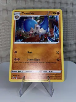 🔥 Cranidos #SWSH274 Cosmos Holo Rare SWIRL 🌀 NM/M | 2022 Pokemon Card - Image 2