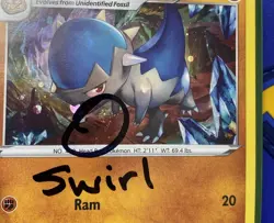 🔥 Cranidos #SWSH274 Cosmos Holo Rare SWIRL 🌀 NM/M | 2022 Pokemon Card - Image 4