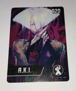 Street Fighter 6 Amiibo Card A.K.I (AKI) #20 - Collectible - New! 🌟 Unused NM - Image 1