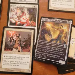 Whole COMMANDER Magic Deck - Heaven to Earth - ***CLERICS*** Pure White LifeGain - Image 1