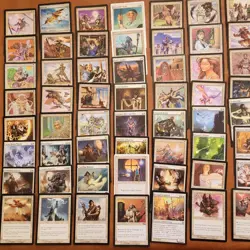 Whole COMMANDER Magic Deck - Heaven to Earth - ***CLERICS*** Pure White LifeGain - Image 3