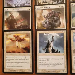 Whole COMMANDER Magic Deck - Heaven to Earth - ***CLERICS*** Pure White LifeGain - Image 4