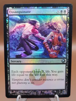 FOIL Exsanguinate x1 MTG Scars of Mirrodin Magic Near Mint NM English - Image 1