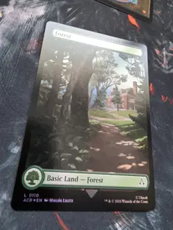 Forest (0110) #110 *Foil* (NM) - Universes Beyond: Assassin's Creed MTG - Image 2
