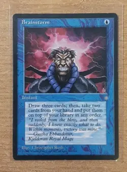1995 MAGIC THE GATHERING ICE AGE BRAINSTORM TD25 - Image 1